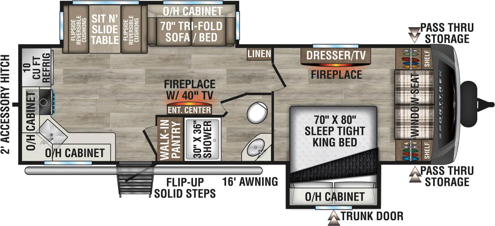 2026 Venture RV 2026 Venture RV SportTrek Touring Edition - thumbnail 2