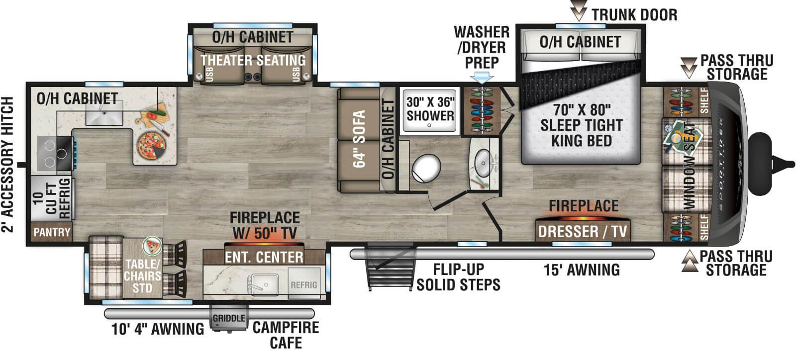 2026 Venture RV 2026 Venture RV SportTrek Touring Edition - thumbnail 2