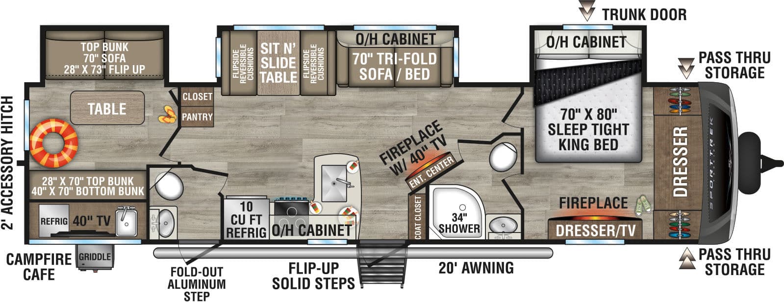 2026 Venture RV 2026 Venture RV SportTrek Touring Edition - thumbnail 2