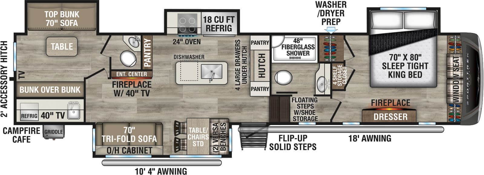 2026 Venture RV 2026 Venture RV SportTrek Touring Edition - thumbnail 2
