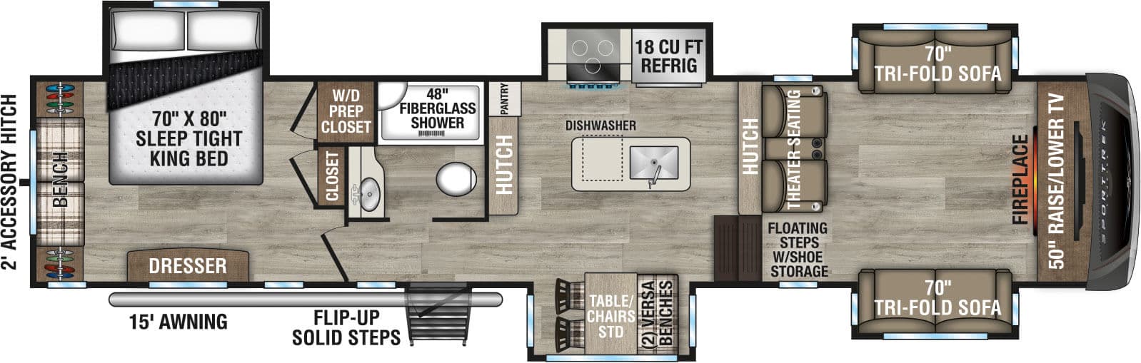 2026 Venture RV 2026 Venture RV SportTrek Touring Edition - thumbnail 2