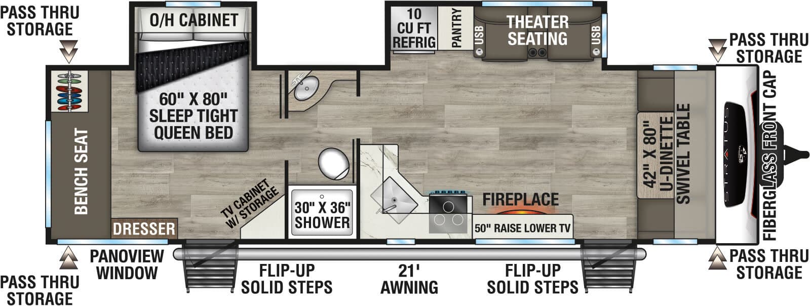 2026 Venture RV 2026 Venture RV Stratus - thumbnail 2