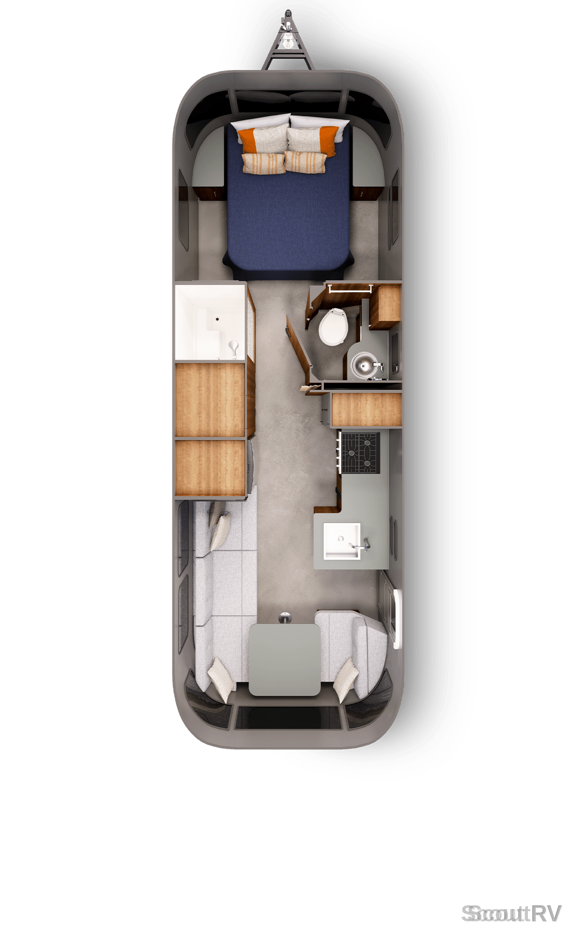 2027 Airstream Trade Wind 27FB Twin