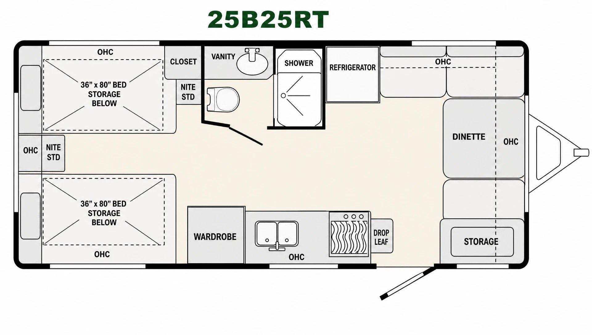 2027 Bigfoot 25B25RT Twin