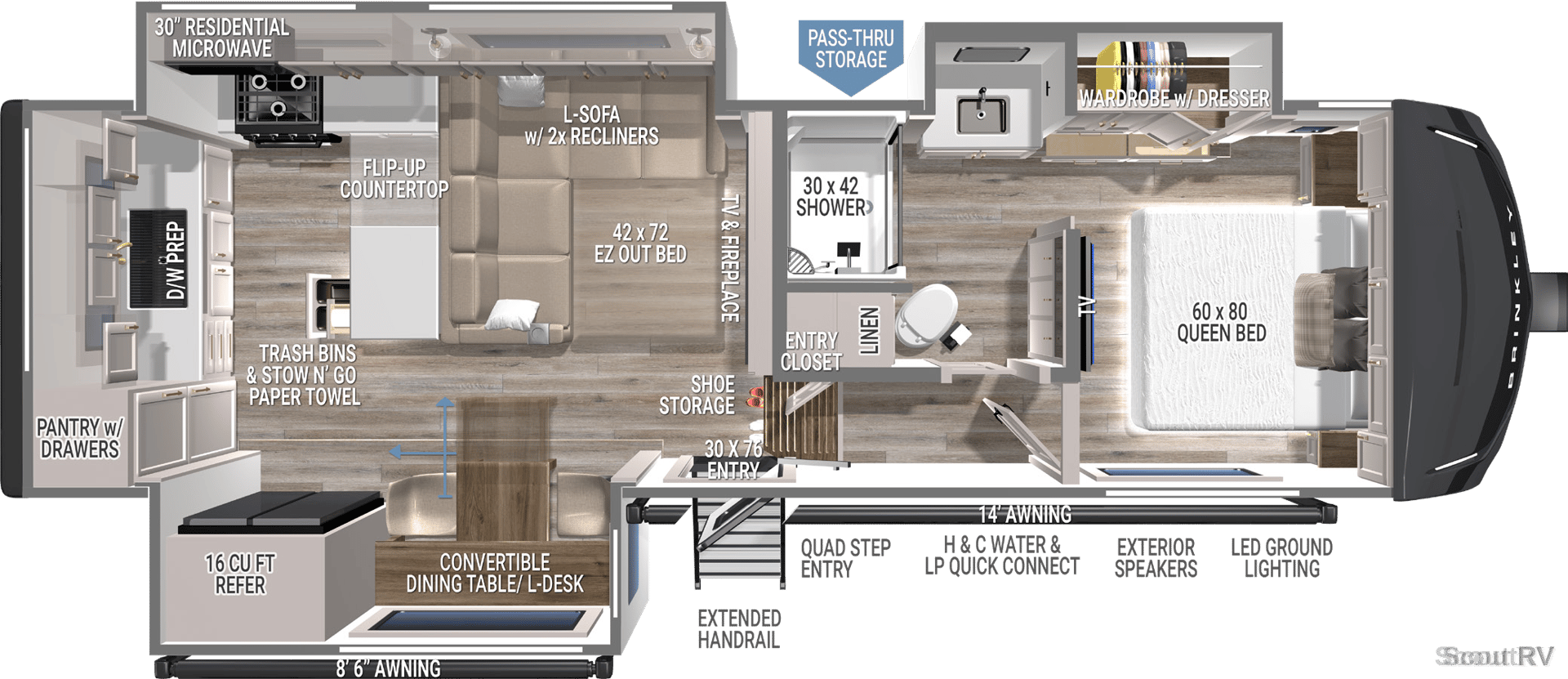2027 Brinkley RV 2027 Brinkley RV Model Z - thumbnail 2