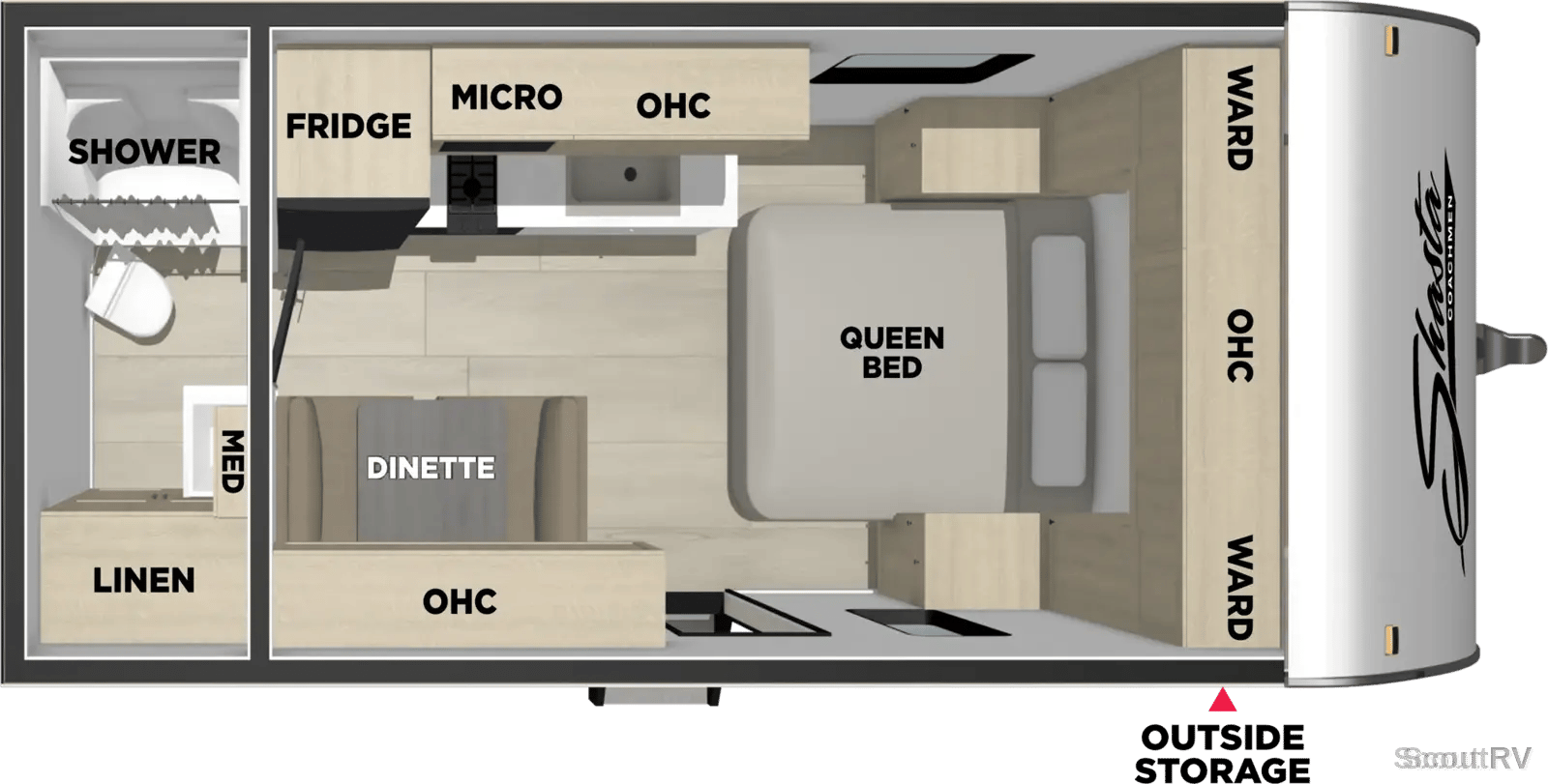 2027 Coachmen 2027 Coachmen Shasta Compact - thumbnail 2
