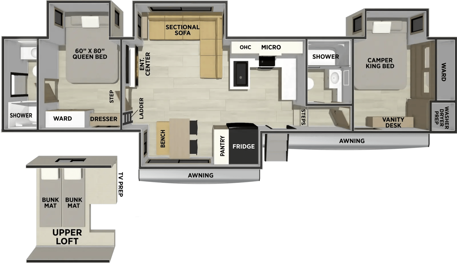 2027 Forest River Sandpiper 3905DB