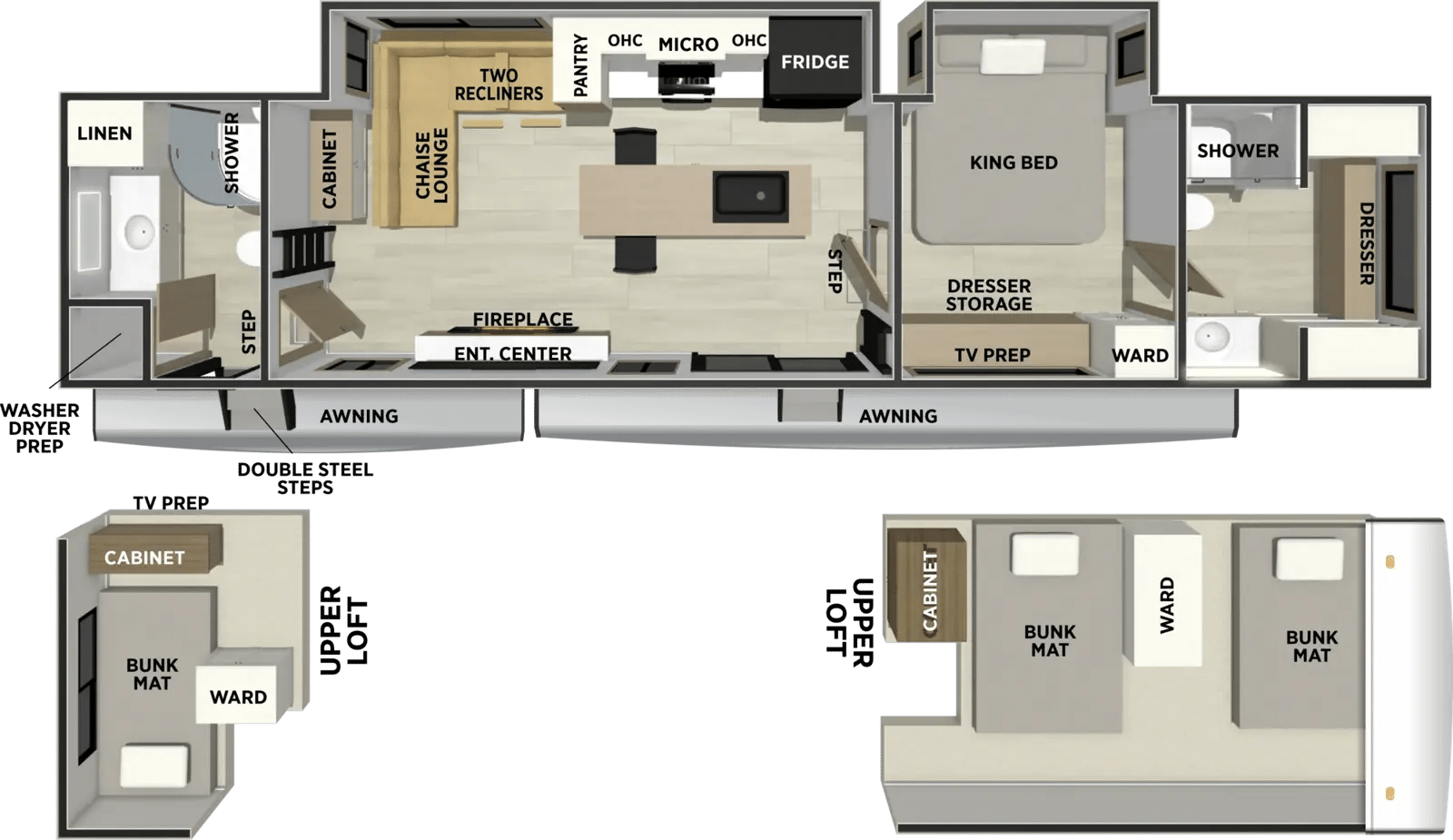 2027 Forest River 2027 Forest River Sandpiper Destination - thumbnail 2