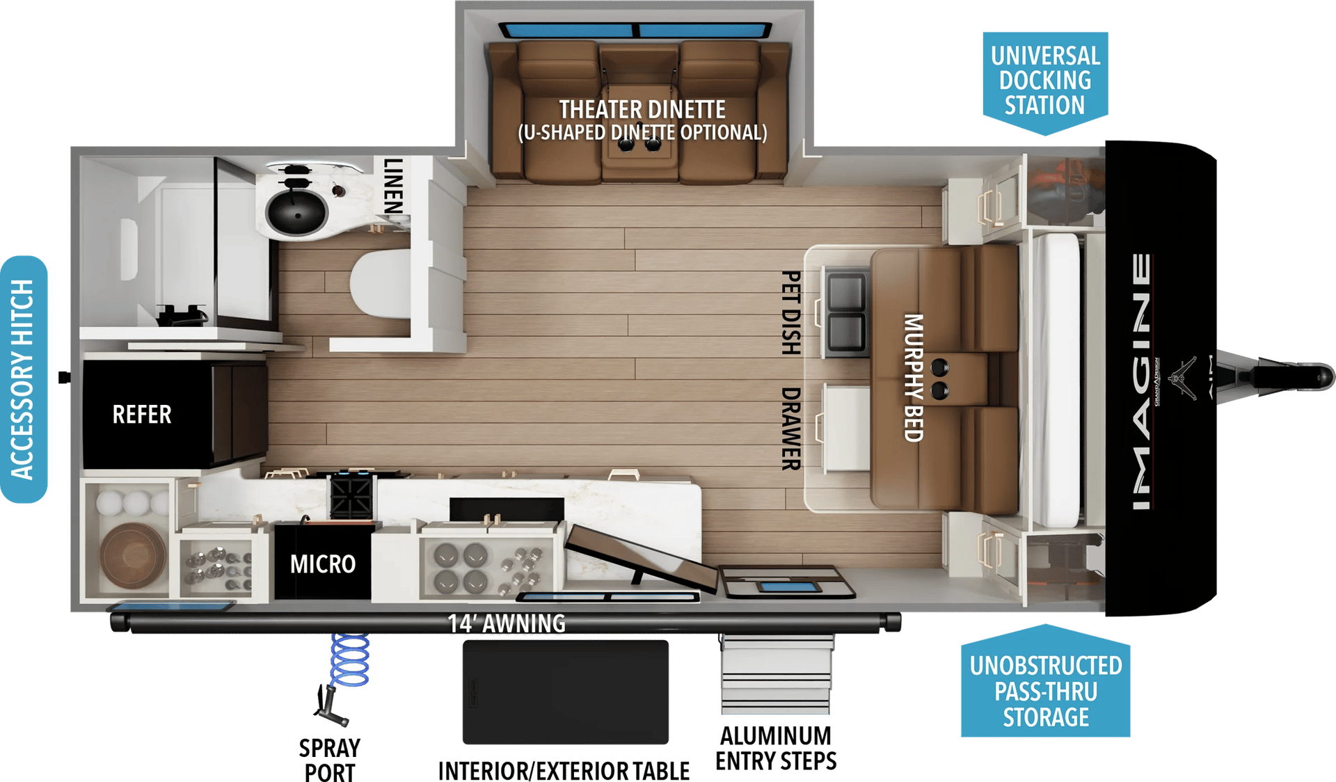 2027 Grand Design 2027 Grand Design Imagine AIM - image 1