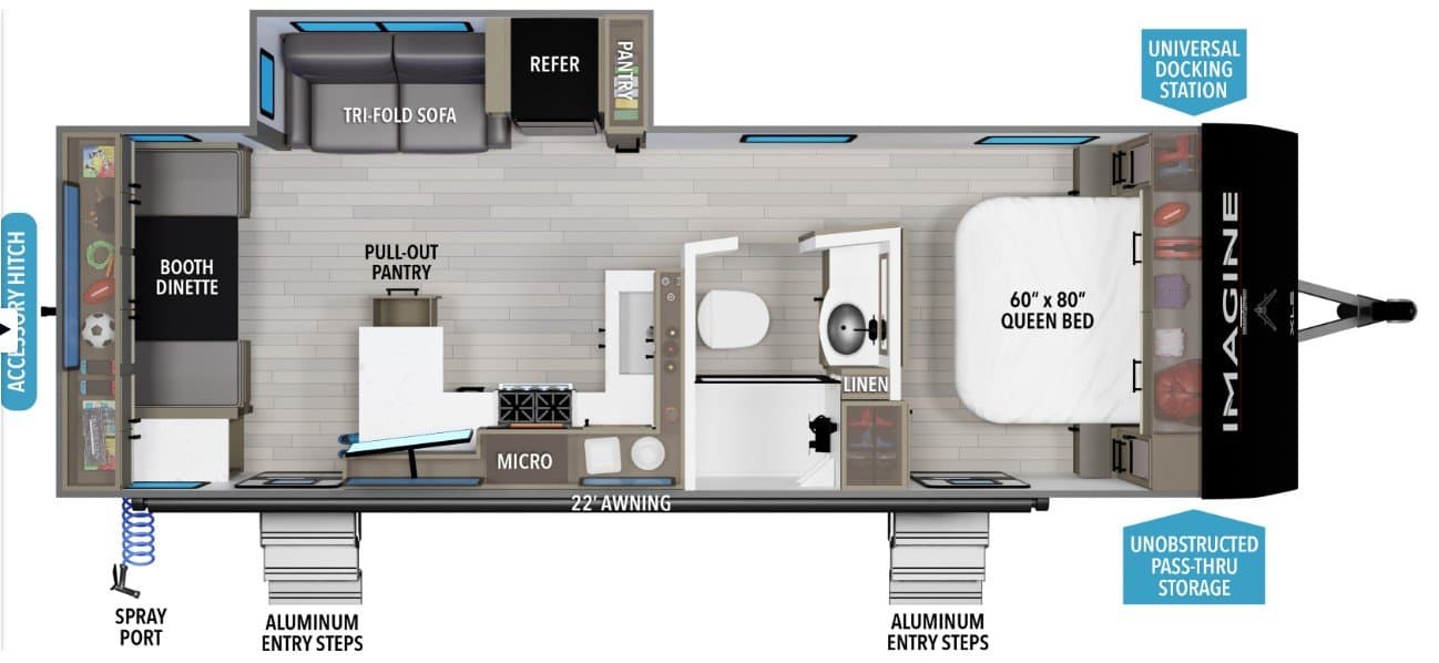 2027 Grand Design 2027 Grand Design Imagine XLS - thumbnail 2