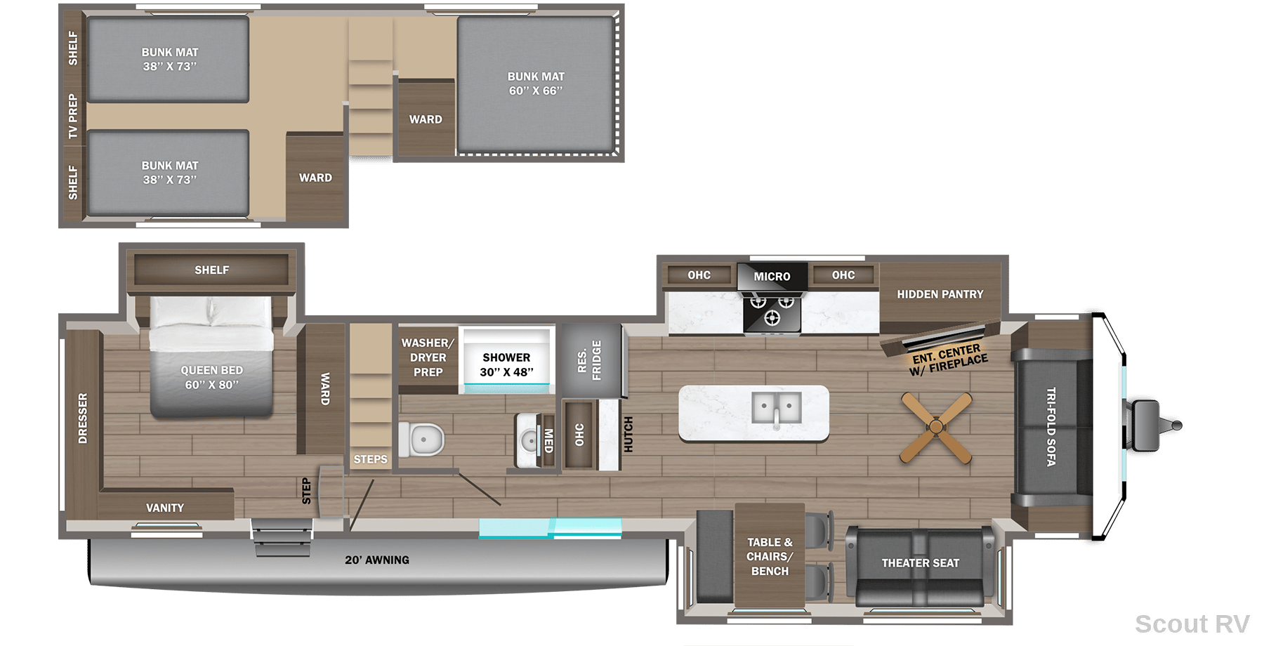 2027 Jayco 2027 Jayco Jay Flight Bungalow - thumbnail 2