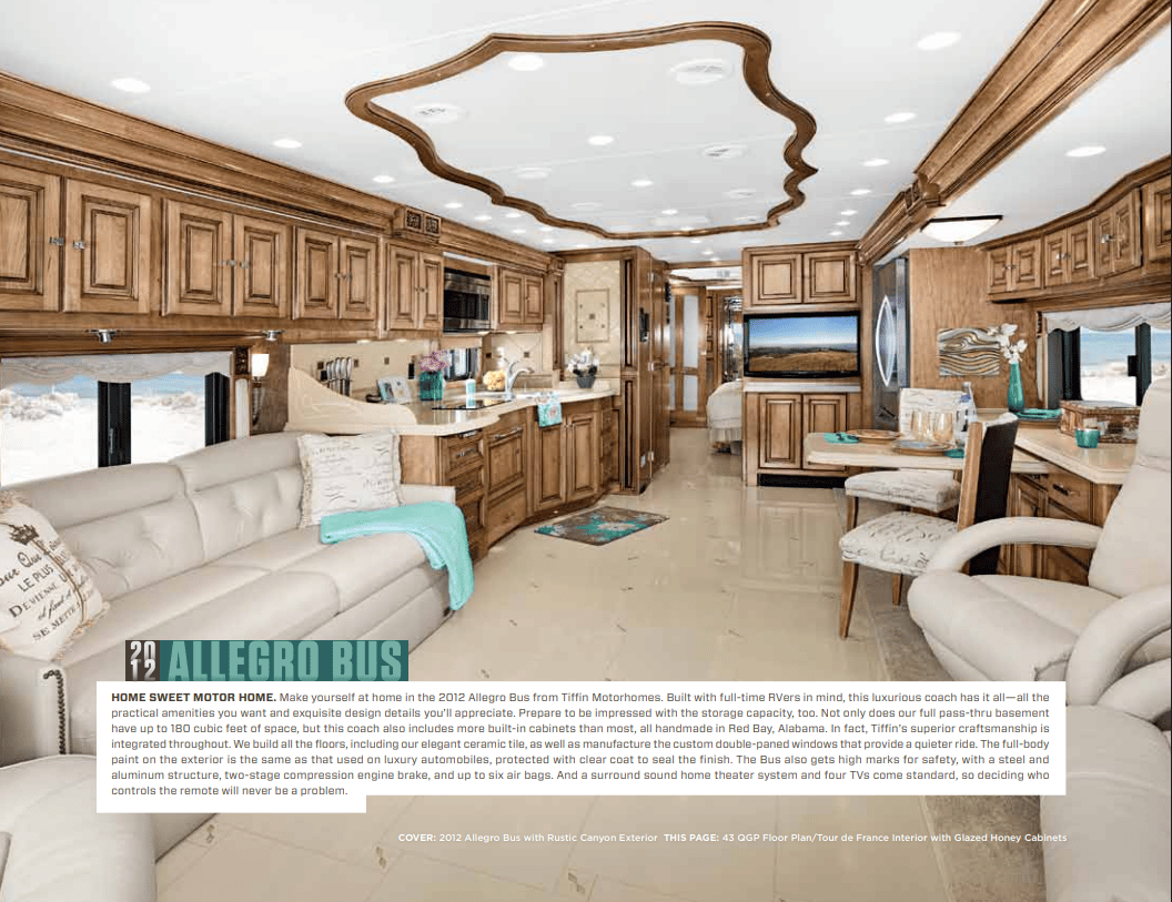 2012 Tiffin Motorhomes 2012 Tiffin Motorhomes Allegro Bus - thumbnail 3