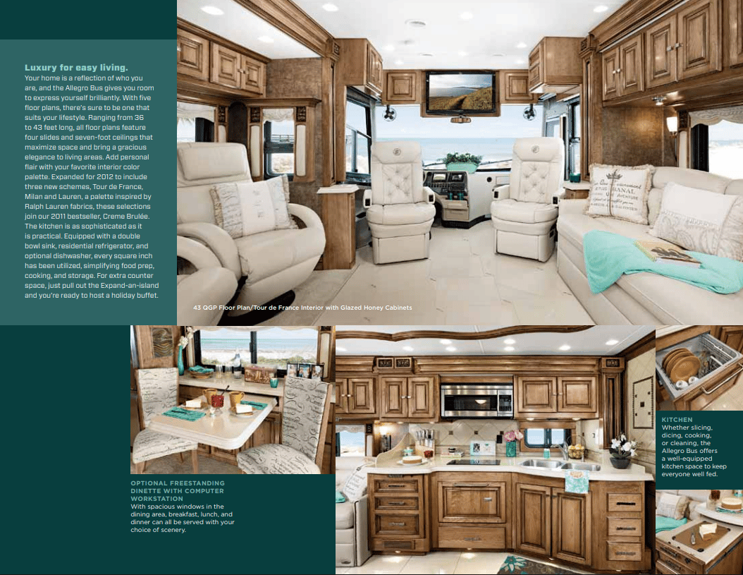 2012 Tiffin Motorhomes 2012 Tiffin Motorhomes Allegro Bus - thumbnail 4