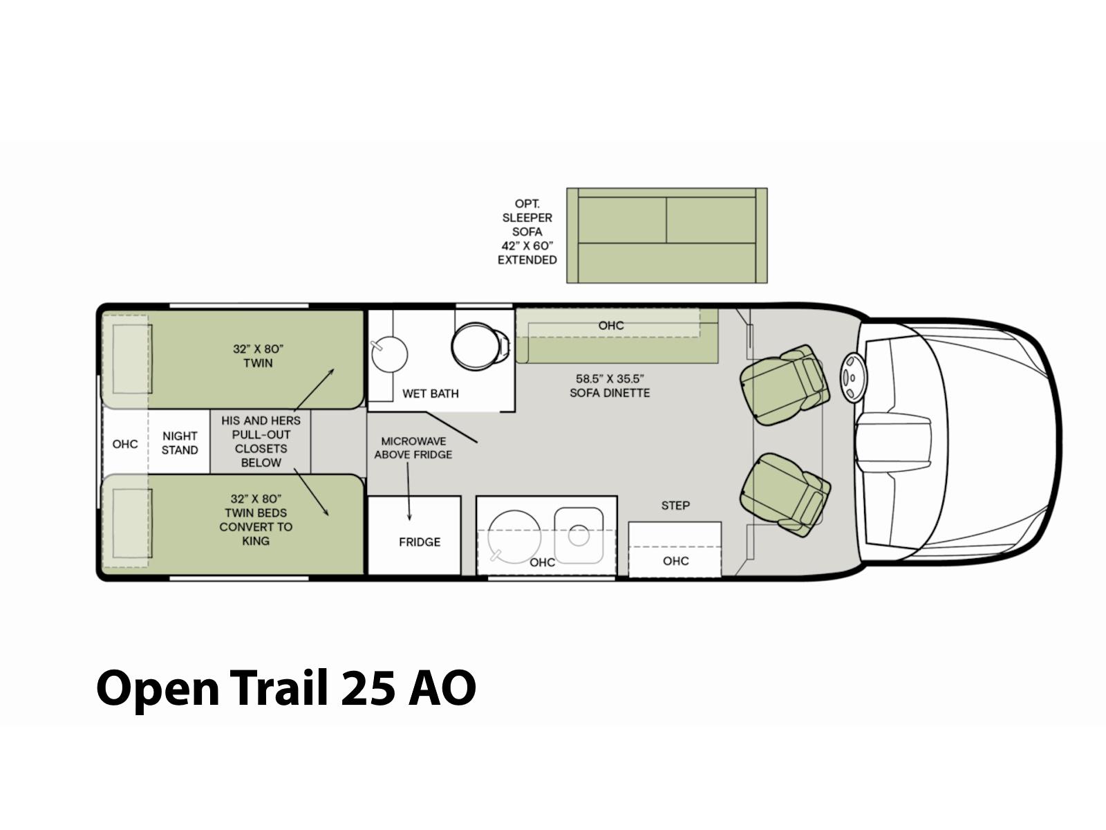 2026 Tiffin Motorhomes 2026 Tiffin Motorhomes Open Trail  - thumbnail 3