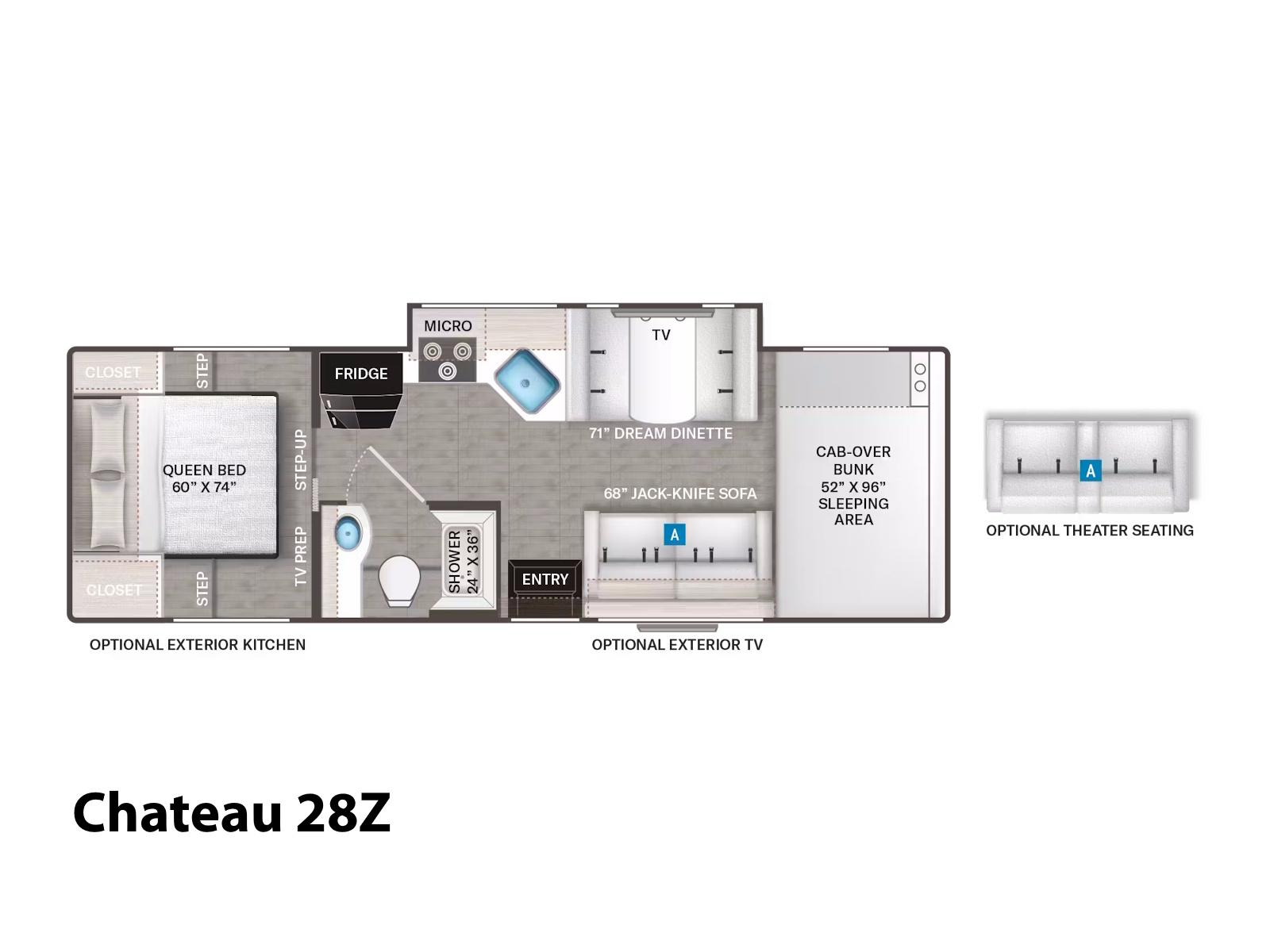 2026 Thor Motor Coach 2026 Thor Motor Coach Chateau - thumbnail 4