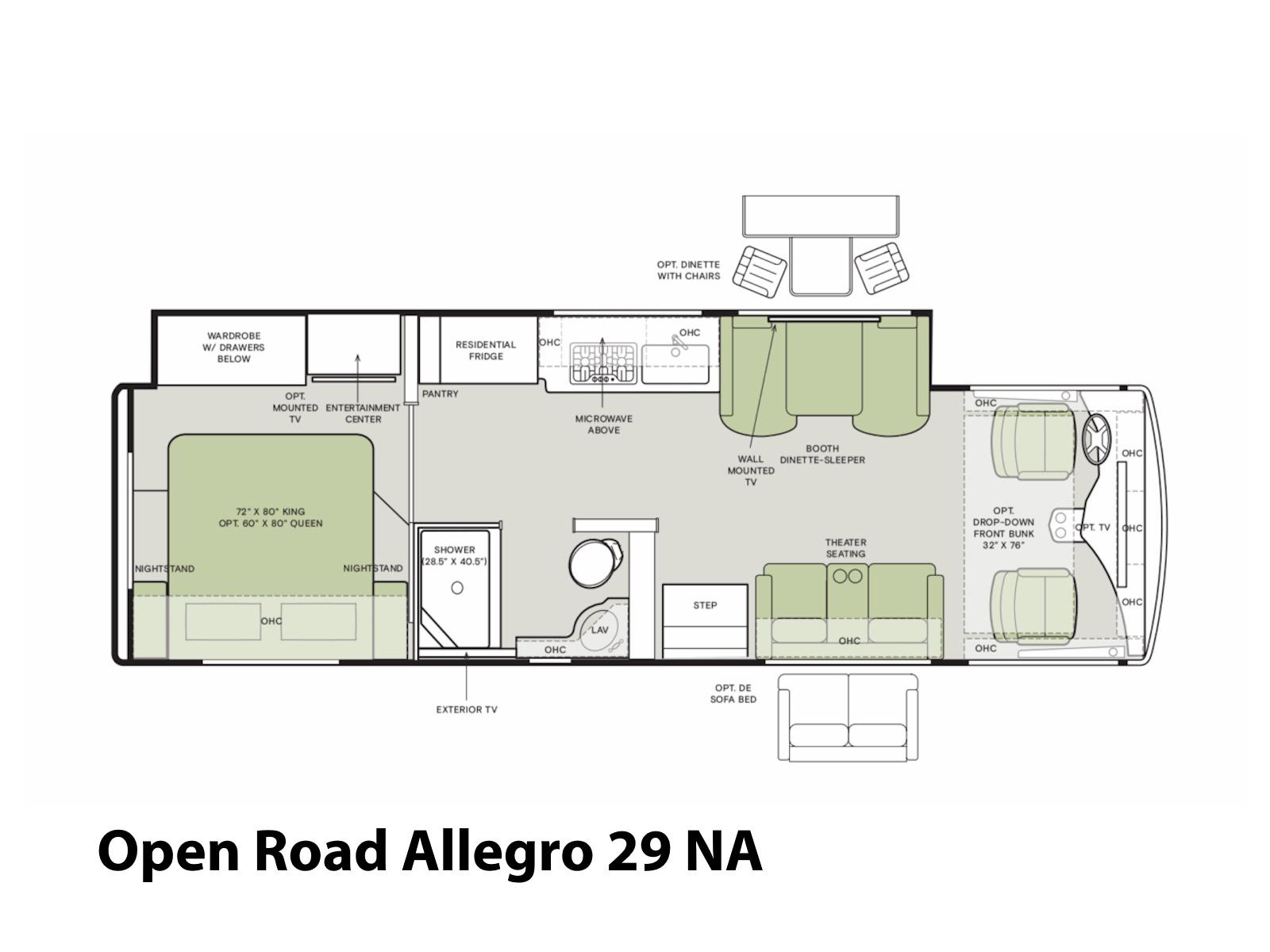 2026 Tiffin Motorhomes 2026 Tiffin Motorhomes Allegro Open Road - thumbnail 10