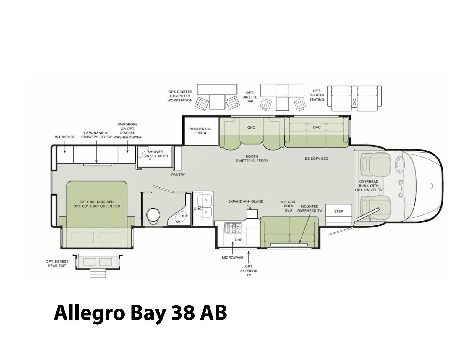 2026 Tiffin Motorhomes 2026 Tiffin Motorhomes Allegro Bay - thumbnail 4
