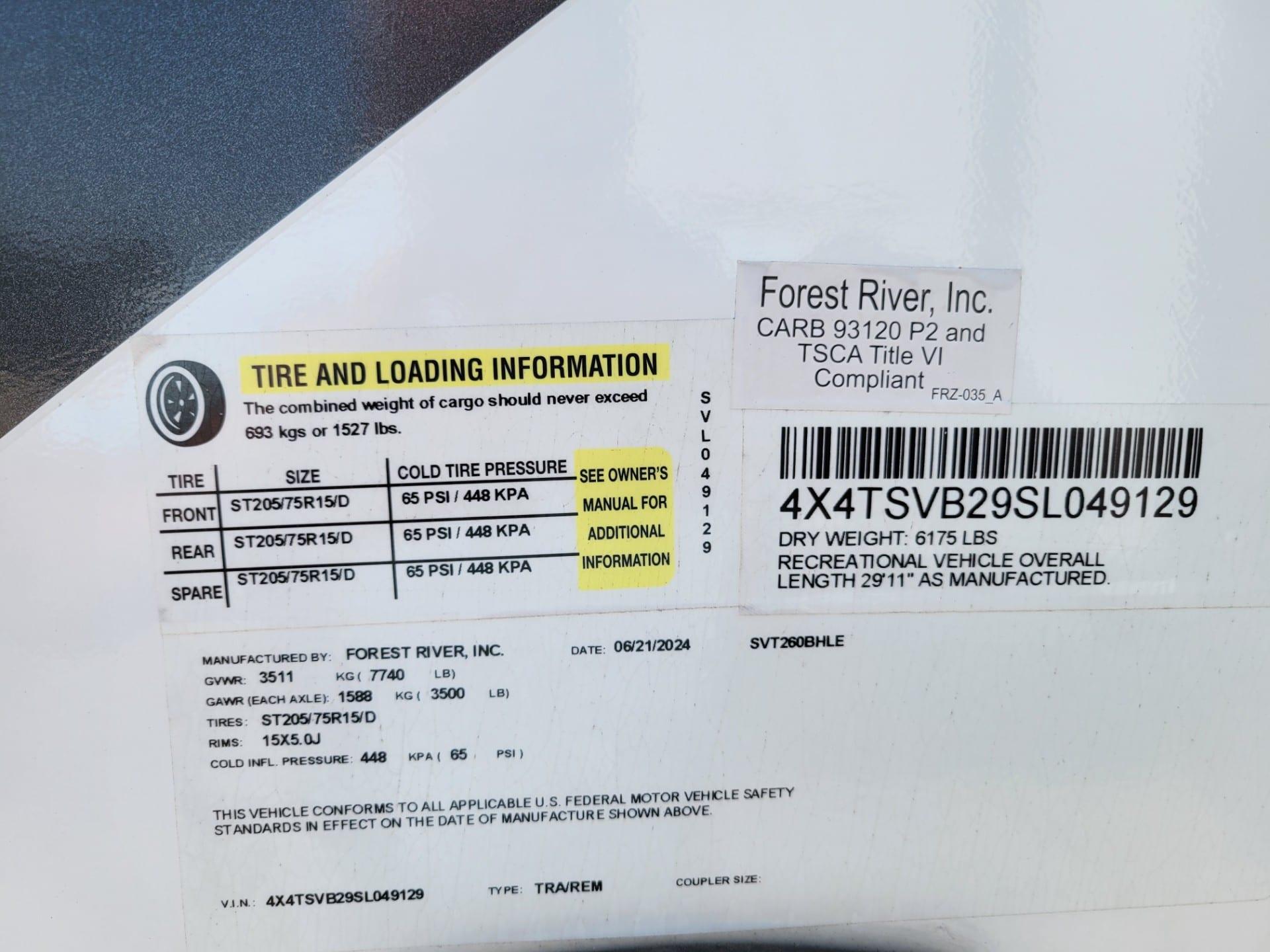 2025 Forest River 2025 Forest River Surveyor Legend - thumbnail 4