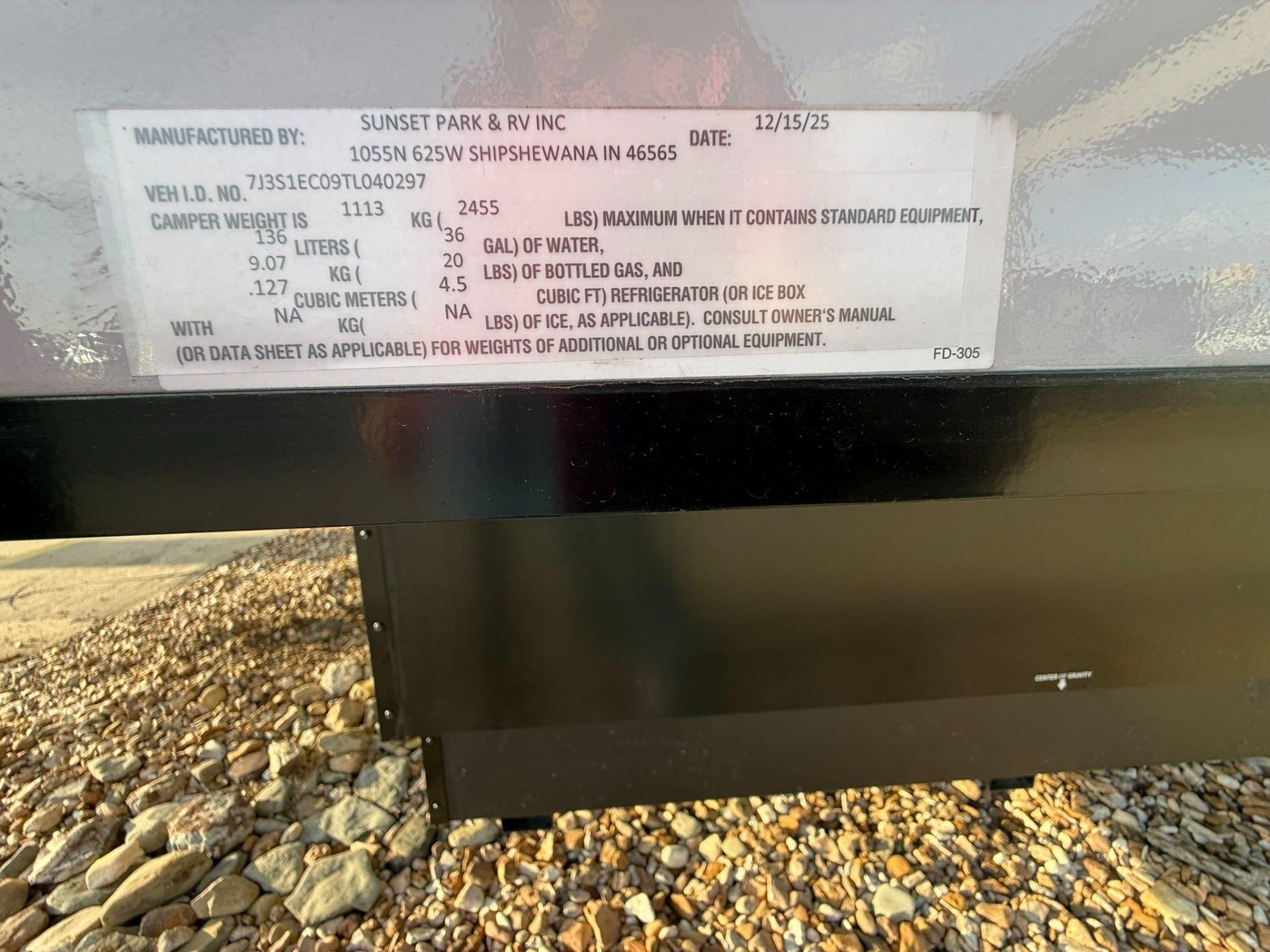 2026 Sunset Park RV Manufacturing 2026 Sunset Park RV Manufacturing Sun Trek - thumbnail 6