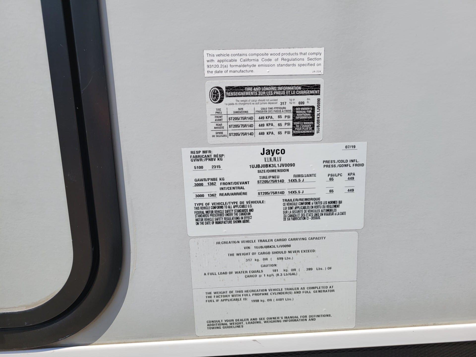 2020 Jayco 2020 Jayco Jay Feather - thumbnail 7