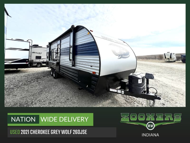 2021 Forest River Cherokee Grey Wolf 26DJSE