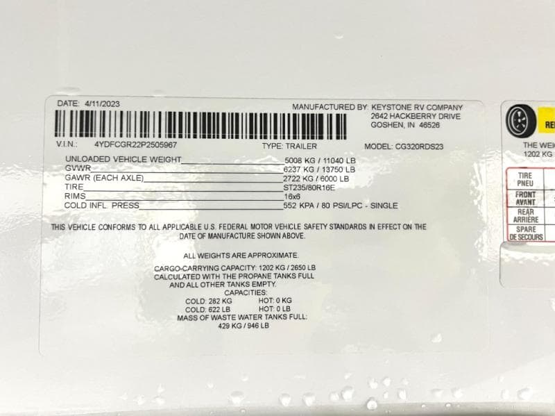 2023 Keystone 2023 Keystone Cougar - thumbnail 9