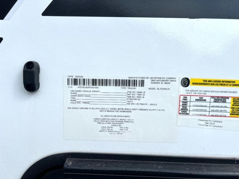 2026 Keystone 2026 Keystone Bullet Crossfire - thumbnail 10