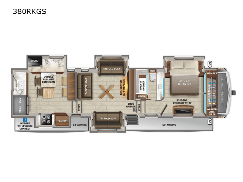 2022 Jayco 2022 Jayco North Point - thumbnail 3