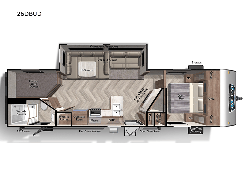 2022 Forest River 2022 Forest River Forest River Salem - thumbnail 3