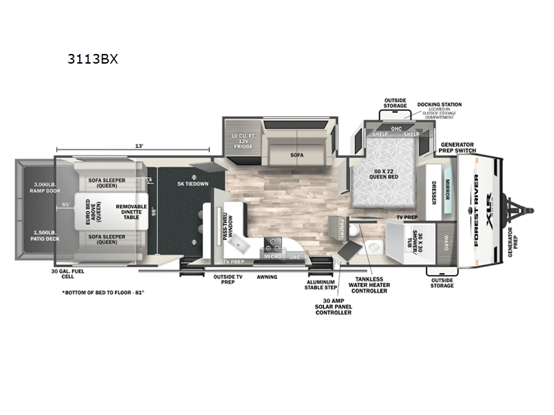 2026 Forest River 2026 Forest River Xlr Boost X Toy Hauler - thumbnail 3