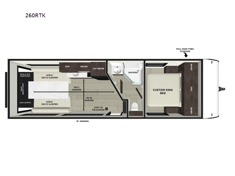 2026 Forest River 2026 Forest River Salem Fsx Toy Hauler - thumbnail 3