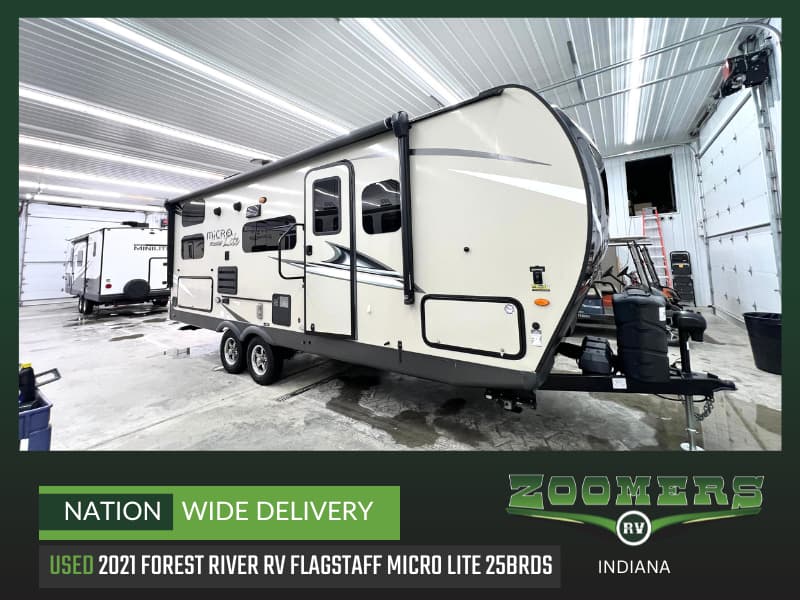 2021 Forest River Flagstaff Micro Lite 25BRDS