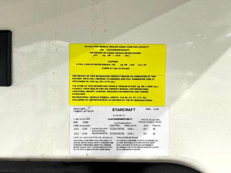 2021 Starcraft 2021 Starcraft Telluride - thumbnail 8