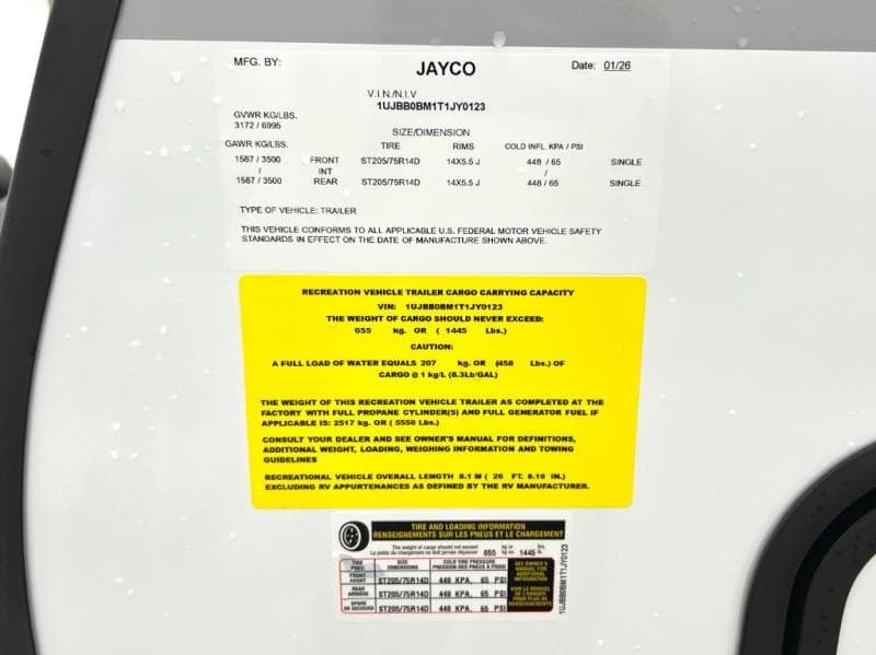 2026 Jayco 2026 Jayco Jay Feather - thumbnail 8