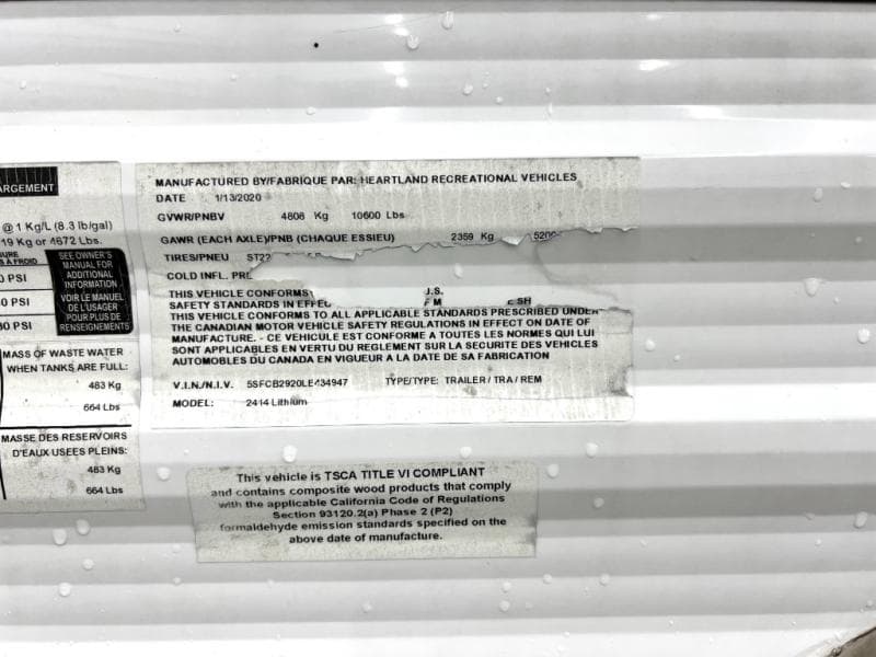 2020 Heartland 2020 Heartland Lithium - thumbnail 9