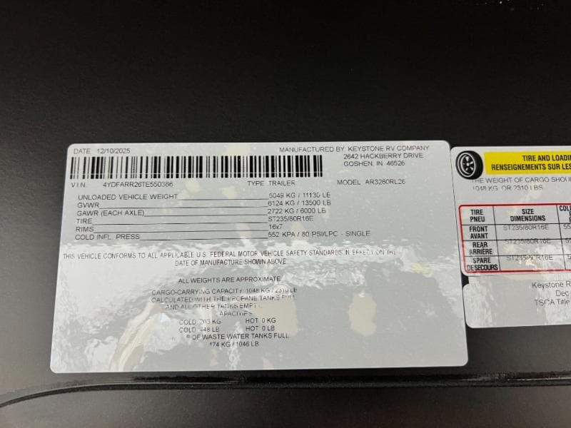 2026 Keystone 2026 Keystone Arcadia - thumbnail 9