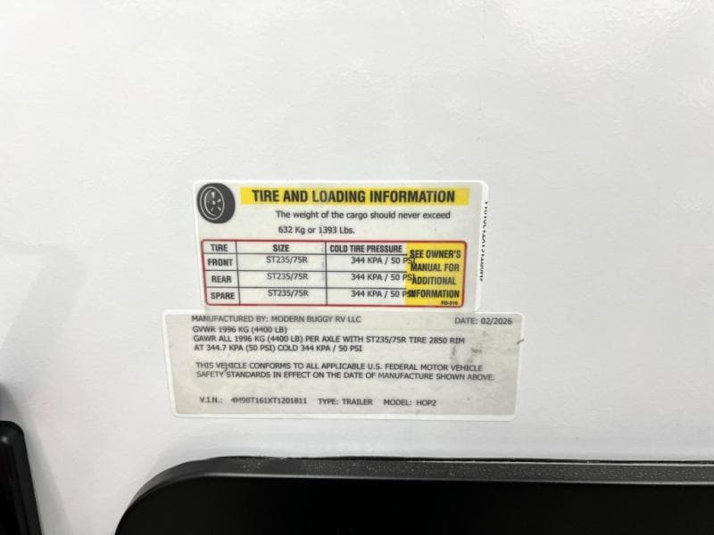 2026 Modern Buggy 2026 Modern Buggy Hopper - thumbnail 8