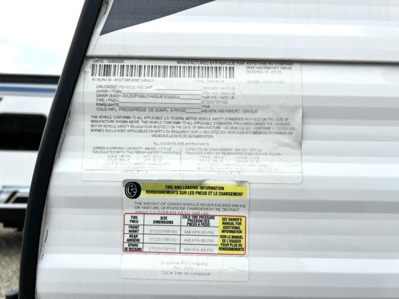 2022 Keystone 2022 Keystone KZ RV Hideout - thumbnail 10