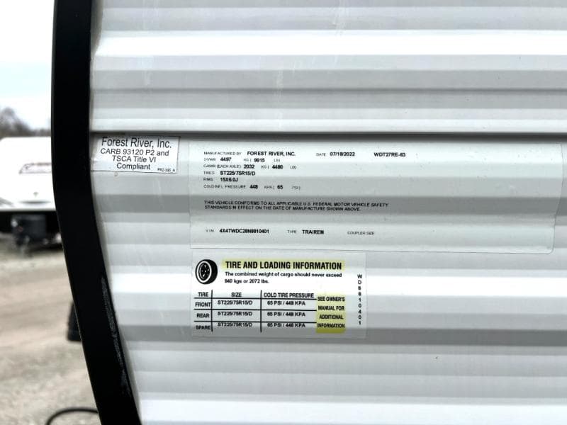 2022 Forest River 2022 Forest River Wildwood - thumbnail 11