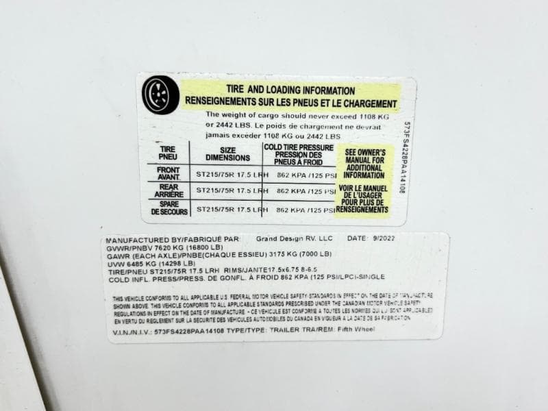 2023 Grand Design 2023 Grand Design Solitude - thumbnail 9