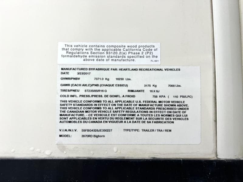 2018 Heartland 2018 Heartland Bighorn - thumbnail 11