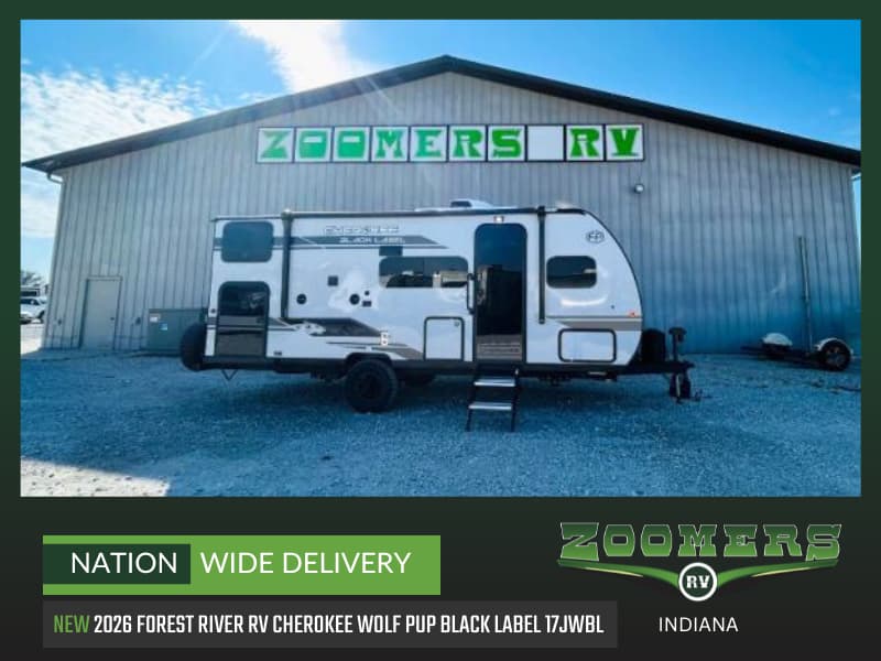 2026 Forest River Cherokee Wolf Pup Black Label 17JWBL