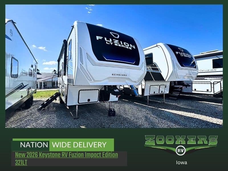 2026 Keystone RV Fuzion Impact Edition Toy Hauler 321LT