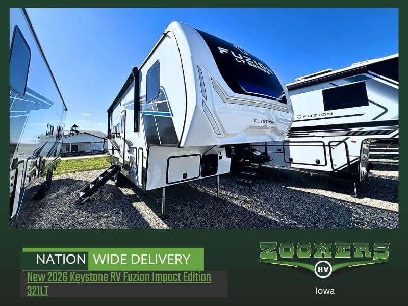 2026 Keystone RV Fuzion Impact Edition Toy Hauler 321LT