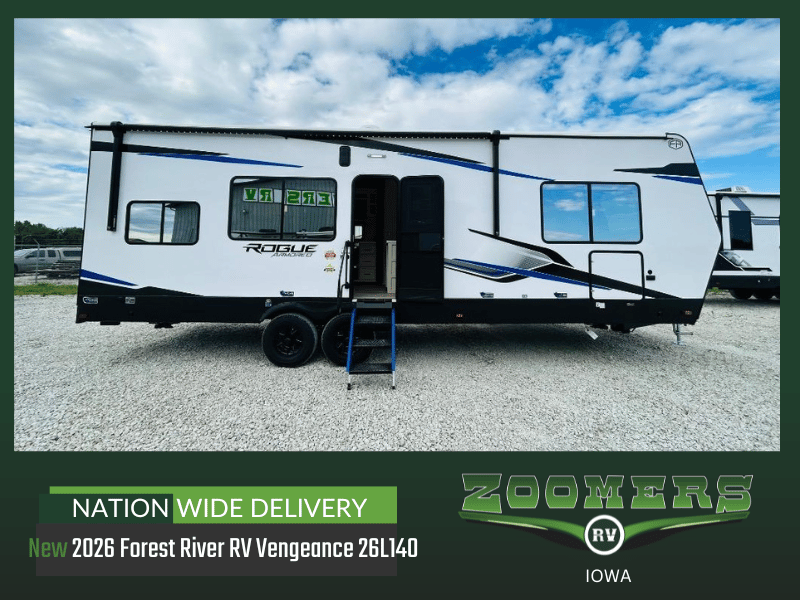 2026 Forest River Vengeance Rogue Armored Toy Hauler 26L140