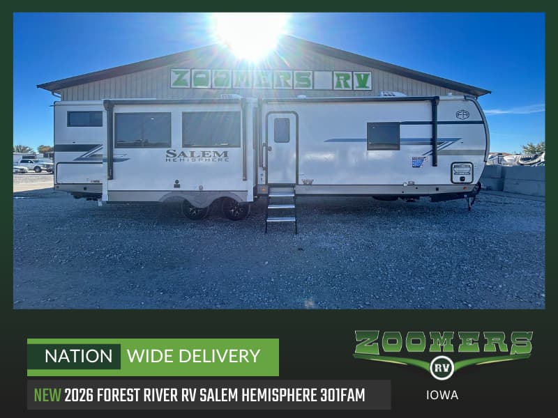2026 Forest River Salem Hemisphere 301FAM
