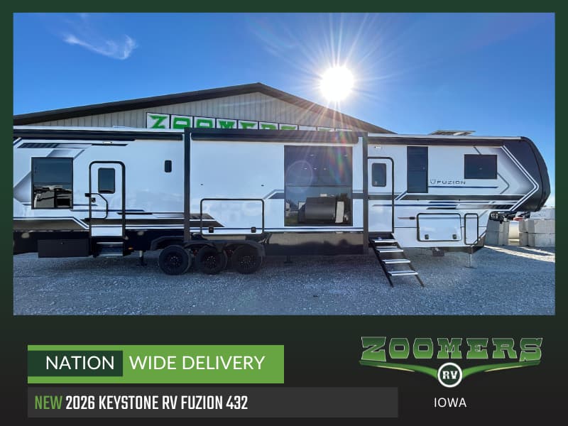 2026 Keystone RV Fuzion Toy Hauler 432