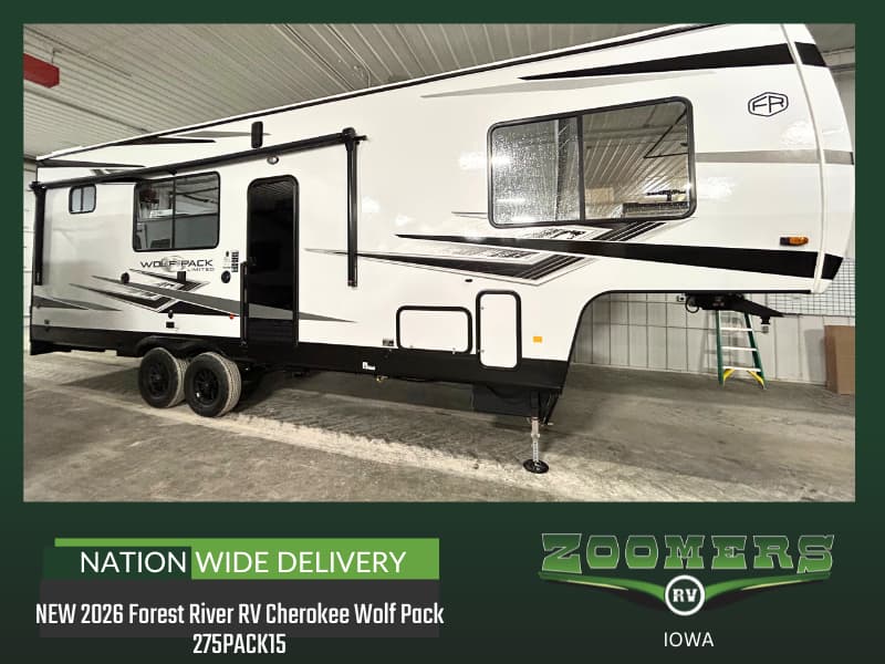 2026 Forest River Cherokee Wolf Pack Toy Hauler 275PACK15
