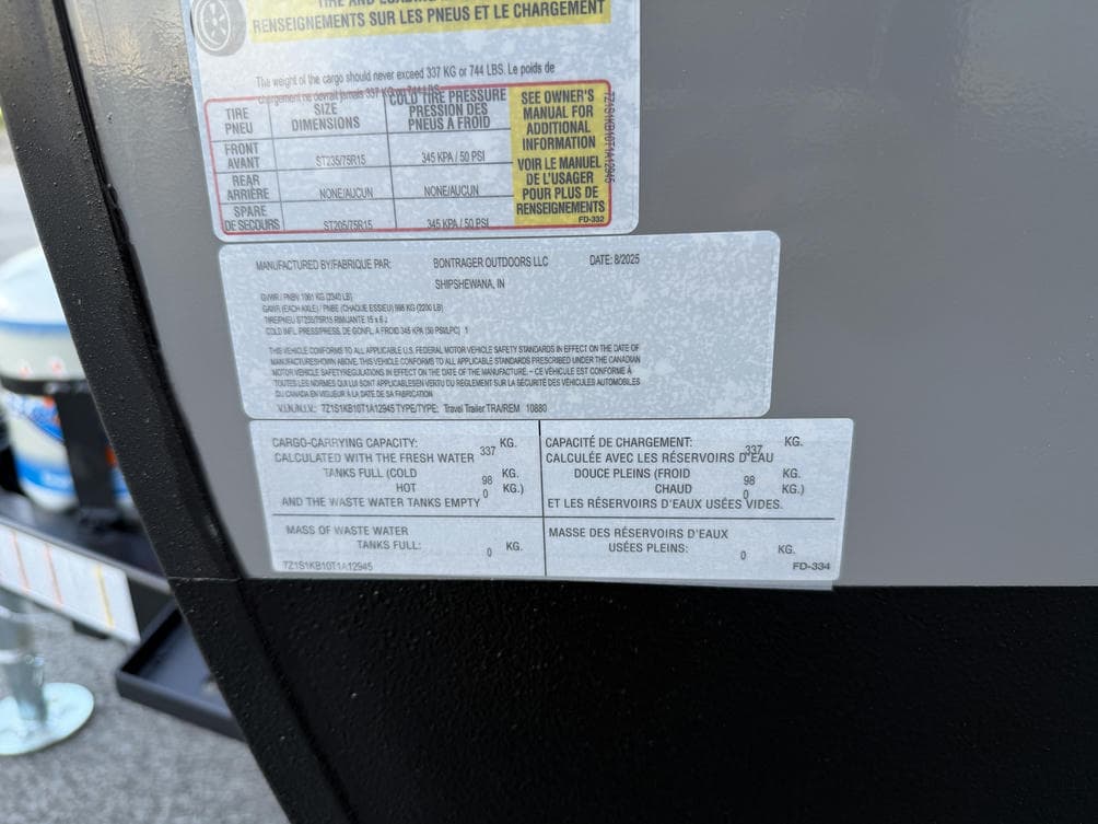 2026 Skinny Guy Campers 2026 Skinny Guy Campers Armor Lt Teardrop Trailer - thumbnail 12