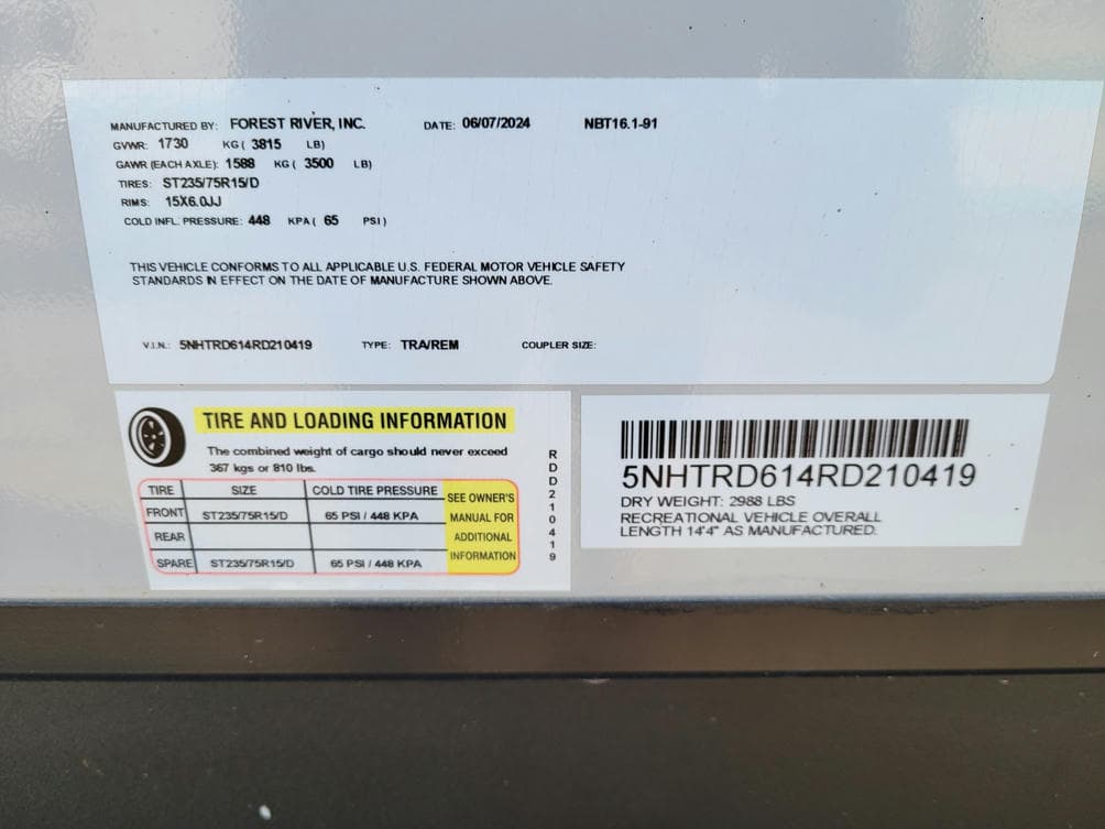 2024 Forest River 2024 Forest River No Boundaries - thumbnail 8